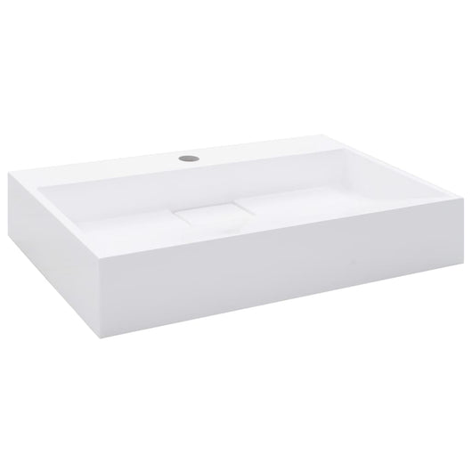 Lavabo 60 x 38 cm colata minerale/marmo bianco 02_0002633
