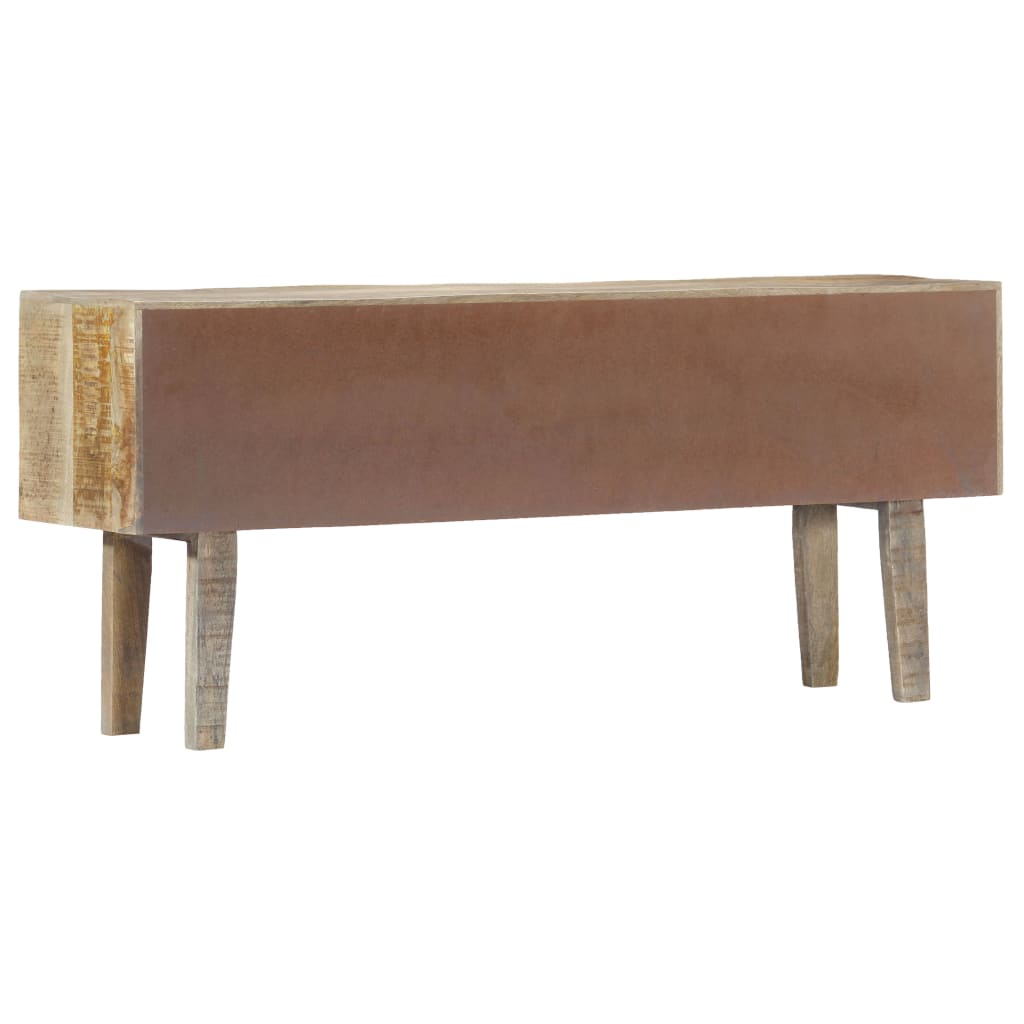 Credenza-Buffet-Armadio da cucina 140x30x60 cm in Legno Massello di Mango