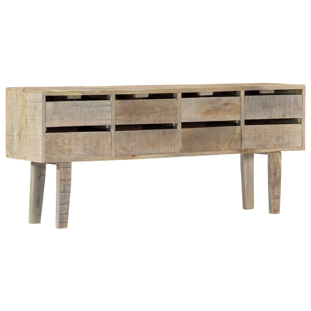 Credenza 140x30x60 cm in Legno Massello di Mango cod mxl 59559