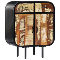 Credenza-Buffet-Armadio da cucina 60x30x75 cm in Legno Massello di Recupero