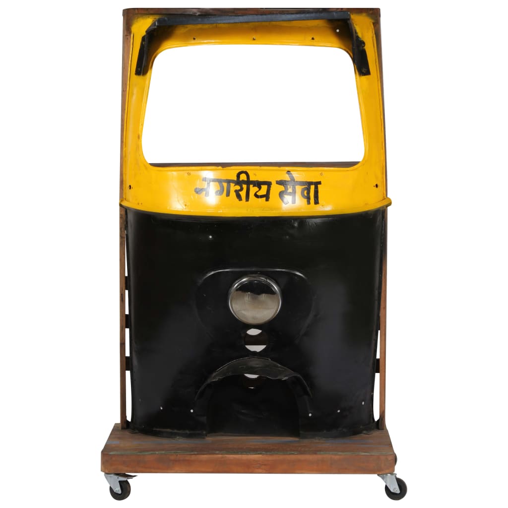 Cantinetta per Vini a Risciò 100x60x172 cm Massello di Recupero 247870