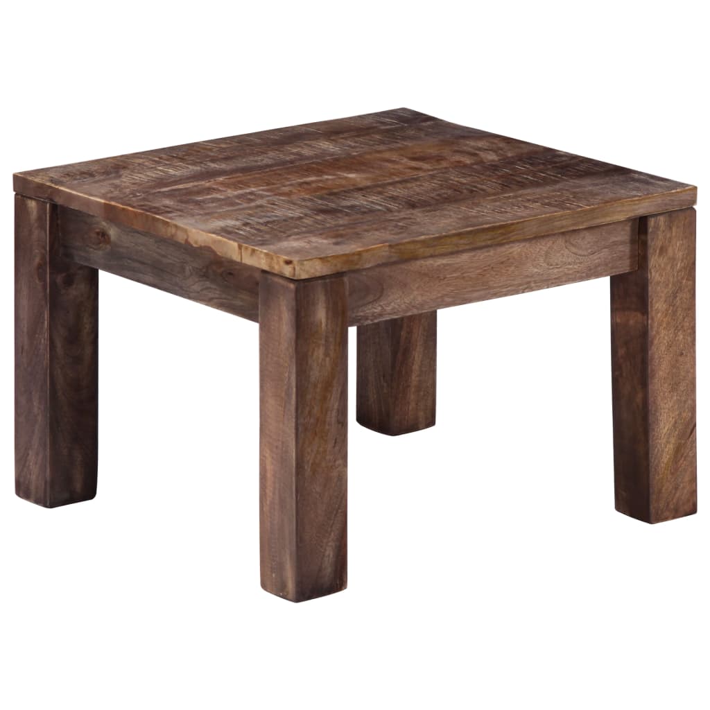 Tavolino da CaffÃ¨ 50x50x35 cm Legno Massello di Mango cod mxl 18027