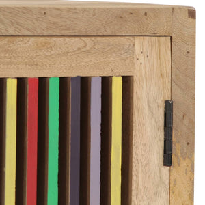 Credenza 100x30x75 cm in Legno Massello di Mango 249866