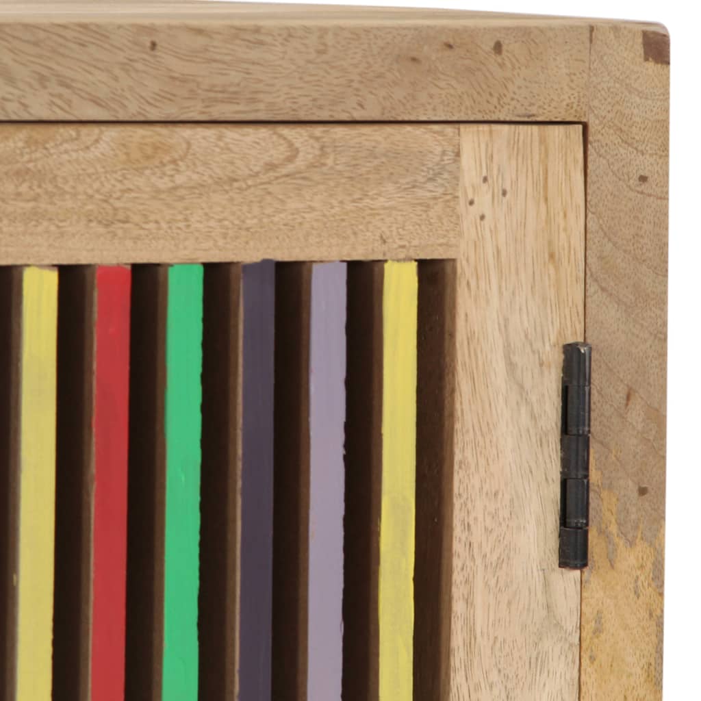 Credenza 100x30x75 cm in Legno Massello di Mango cod mxl 64149