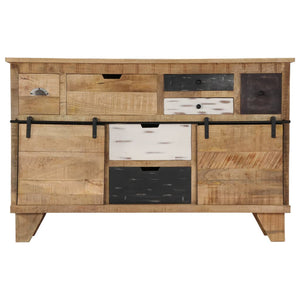 Credenza 140x38x90 cm in Legno Massello di Mango 249874