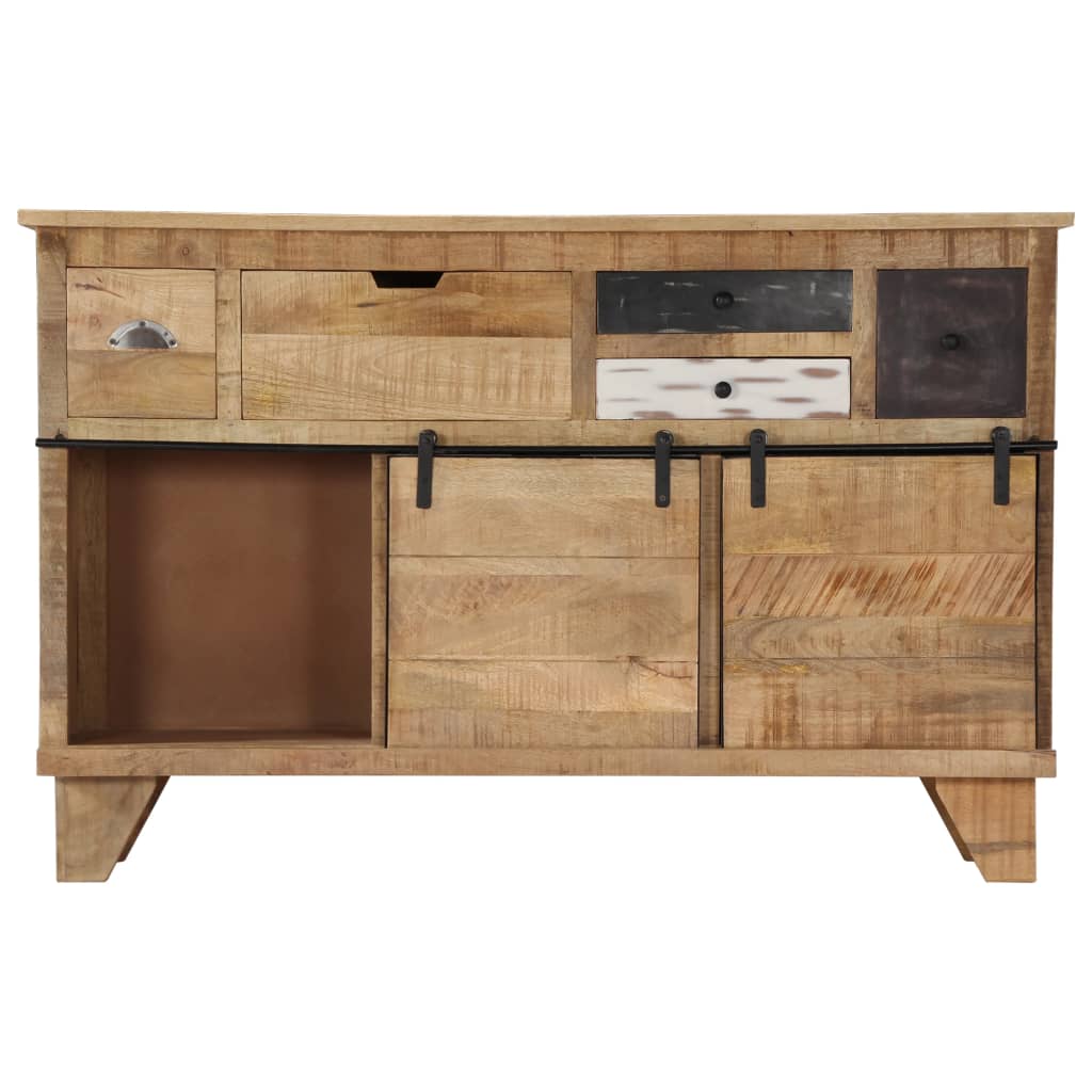 Credenza 140x38x90 cm in Legno Massello di Mango 249874