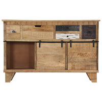 Credenza 140x38x90 cm in Legno Massello di Mango 249874