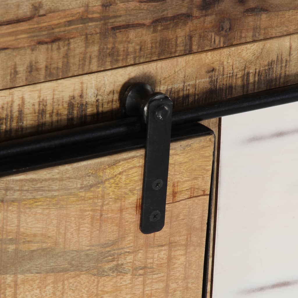 Credenza 140x38x90 cm in Legno Massello di Mango 249874