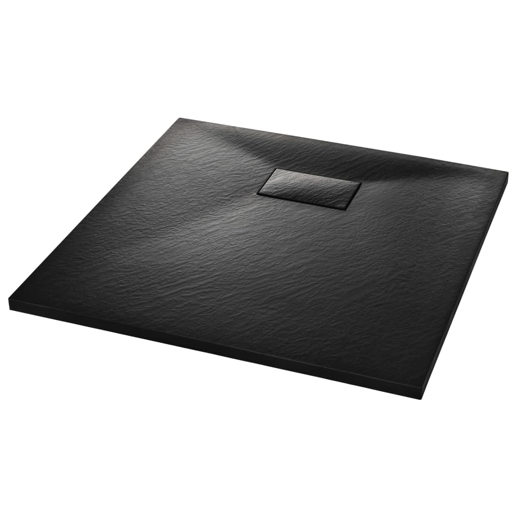 Piatto Doccia in SMC Nero 80x80 cm 144776