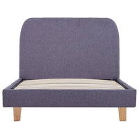 Giroletto senza Materasso Grigio Chiaro 90x200 cm Tessuto 280871