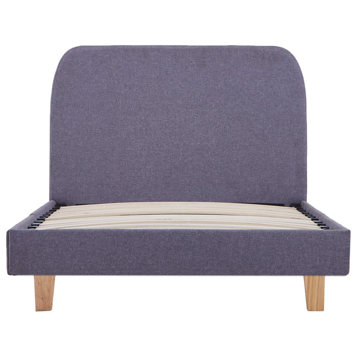 Giroletto senza Materasso Grigio Chiaro 90x200 cm Tessuto 280871