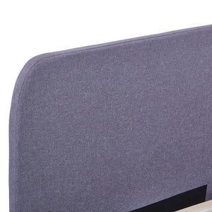 Giroletto senza Materasso Grigio Chiaro 180x200 cm Tessuto 280875