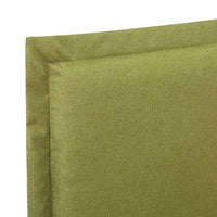 Giroletto senza Materasso-Struttura Letto Verde in Tessuto 90x200 cm 485992