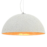 Lampadario da Soffitto Bianco e Oro Ø50 cm E27 50936