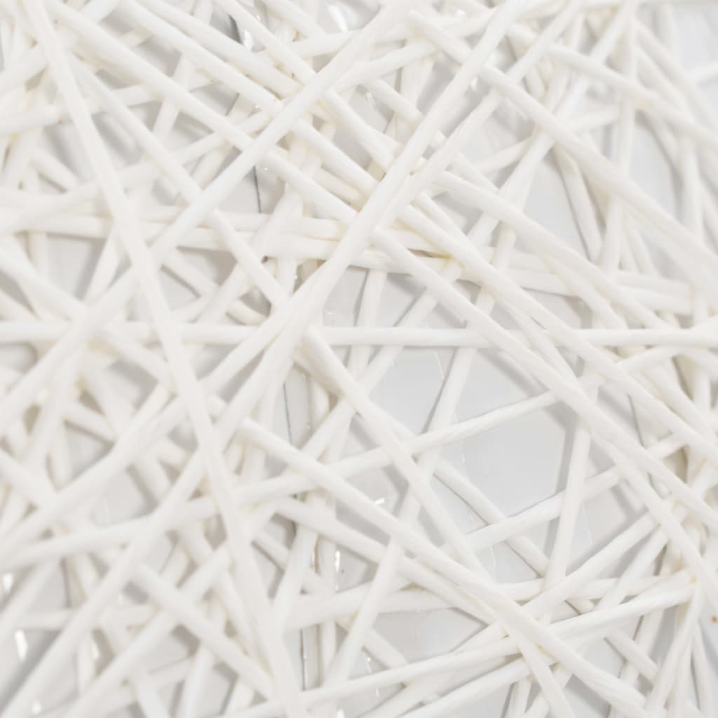 Lampadario da Soffitto Bianco e Oro Ø50 cm E27 50936