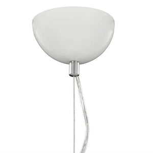 Lampadario da Soffitto Bianco e Argento Ã˜50 cm E27 cod mxl 58503