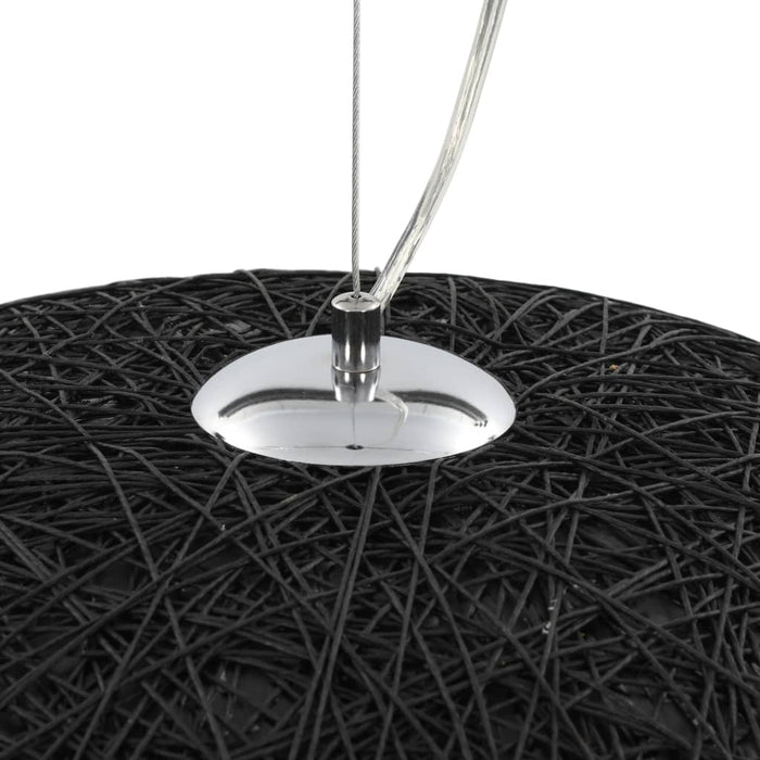 Lampada a Sospensione Nera e Oro Ø70 cm E27 50941