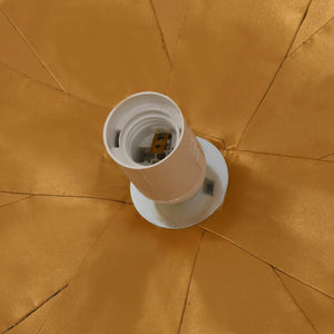 Lampada a Sospensione Nera e Oro Ø70 cm E27 50941