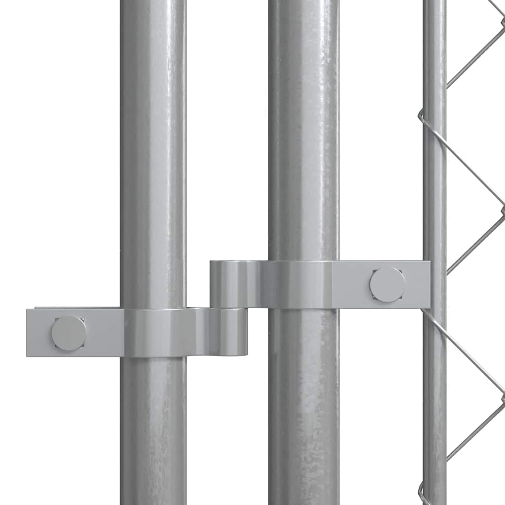 Canile da Esterno con Tetto 7,6x3,8x2,3 m 144937