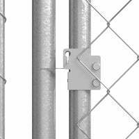 Canile da Esterno con Tetto 7,6x3,8x2,3 m 144937