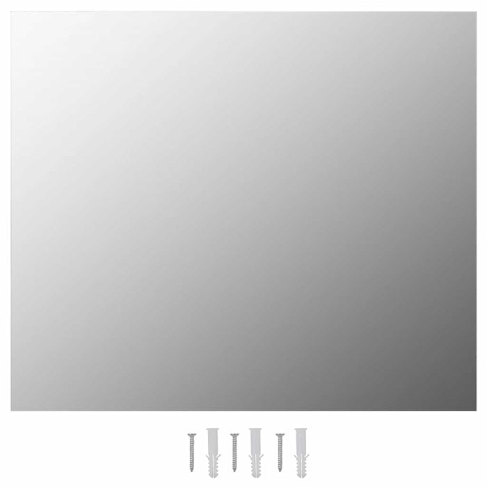 Specchio Senza Cornice-Specchio Decorativo 70x50 cm in Vetro