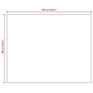 Specchio Senza Cornice 100x60 cm in Vetro 283647