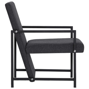 Poltrona Grigia in Tessuto 282156