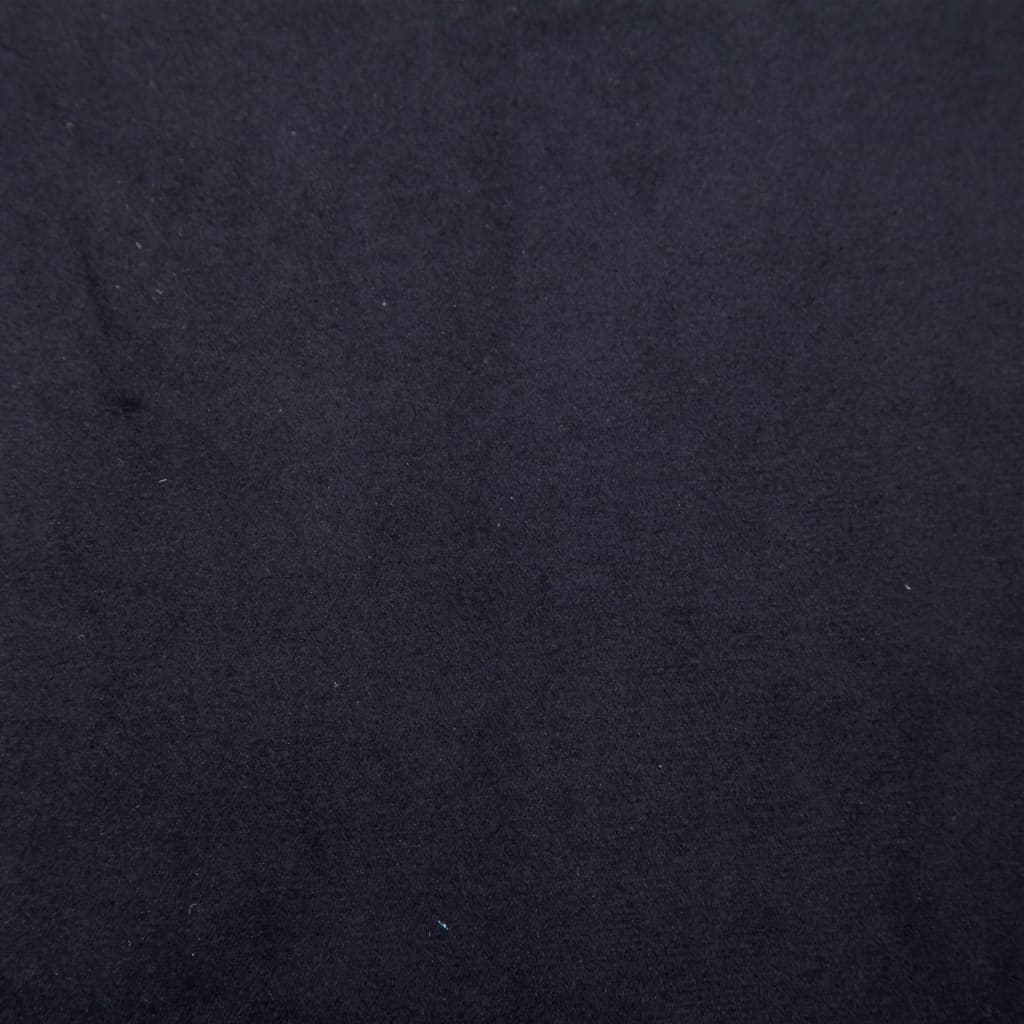 Poltrona con Piedini Cromati Nero in Velluto  cod mxl 16175