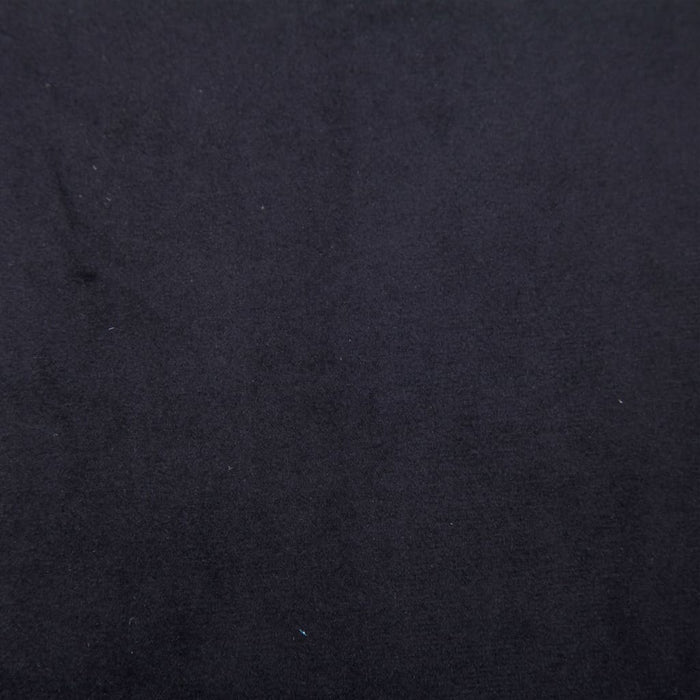 Poltrona con Piedini Cromati Nero in Velluto  cod mxl 16175