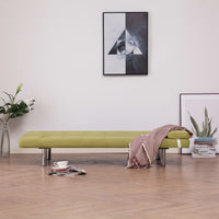 Divano Letto con 2 Cuscini Verde in Poliestere cod mxl 13388