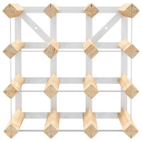 Portavini da 12 Bottiglie in Legno Massello di Pino 282468