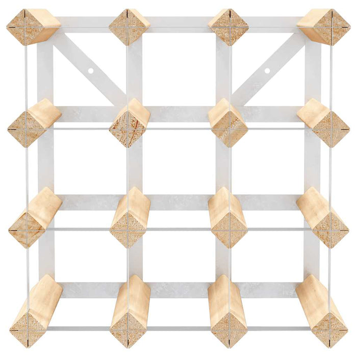 Portavini da 12 Bottiglie in Legno Massello di Pino 282468