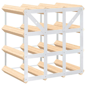 Portavini da 12 Bottiglie in Legno Massello di Pino 282468