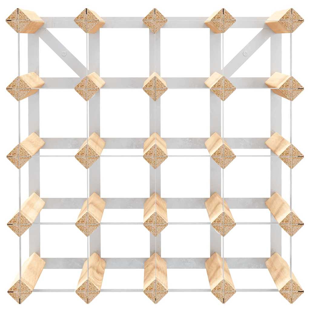 Portavini da 20 Bottiglie in Legno Massello di Pino 282469