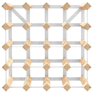 Portavini da 20 Bottiglie in Legno Massello di Pino 282469
