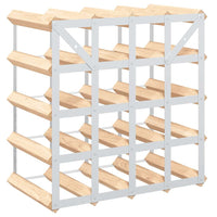 Portavini da 20 Bottiglie in Legno Massello di Pino 282469