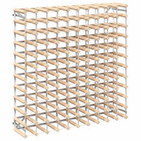 Portavini da 120 Bottiglie in Legno Massello di Pino 282472