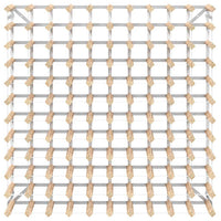 Portavini da 120 Bottiglie in Legno Massello di Pino 282472