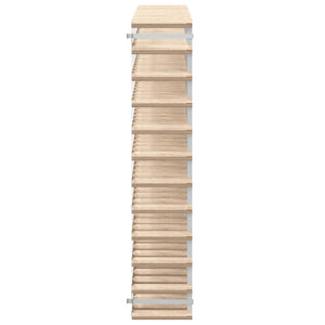 Portavini da 120 Bottiglie in Legno Massello di Pino 282472