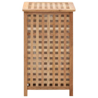 Portabiancheria 39x39x65 cm in Legno Massello di Noce 247603