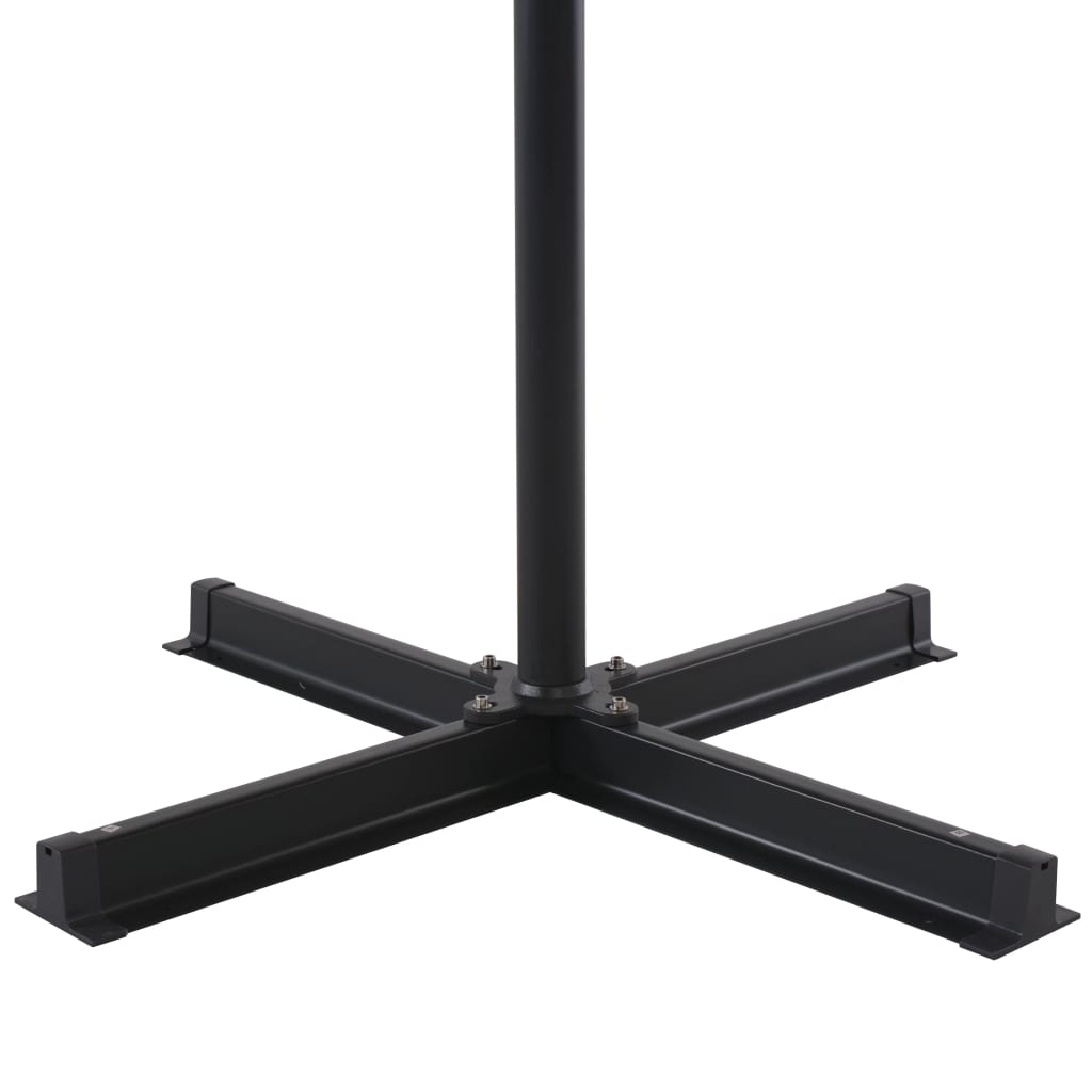 Parasole da Giardino con Base Portatile Antracite 276323