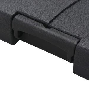 Parasole da Giardino con Base Portatile Antracite 276323