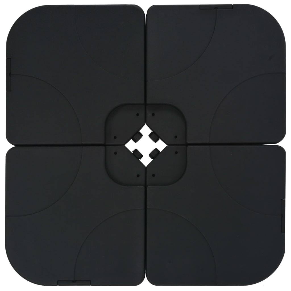 Ombrellone da Giardino con Base Portatile Tortora 276334