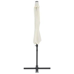 Ombrellone da Giardino con Base Portatile Sabbia 276339