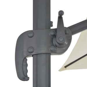 Ombrellone da Giardino con Base Portatile Sabbia 276344