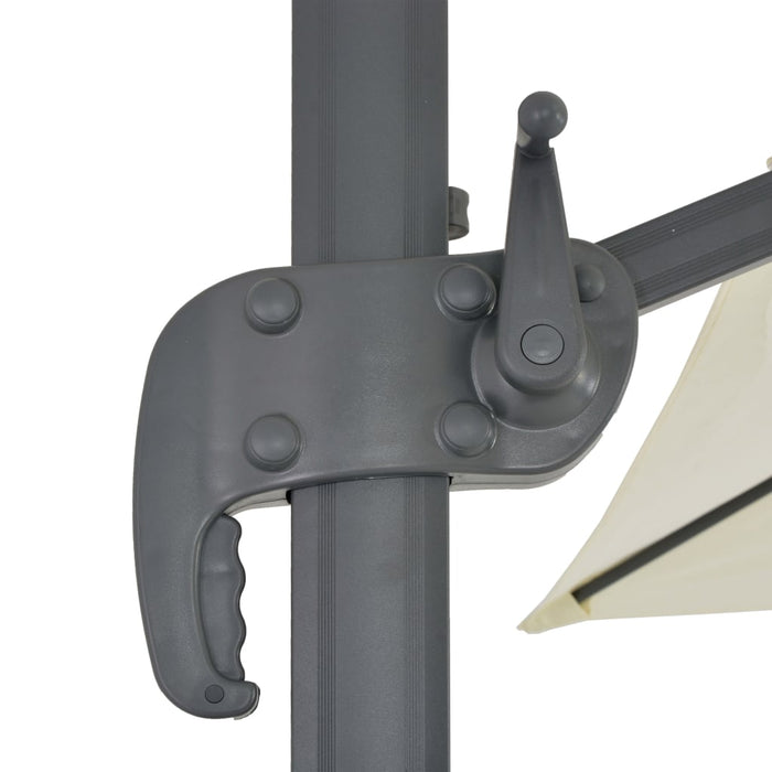 Ombrellone da Giardino con Base Portatile Sabbia 276344