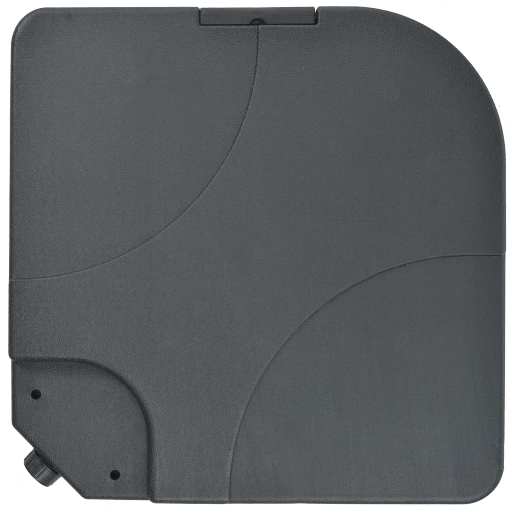 Ombrellone da Esterni con Base Portatile Antracite cod mxl 5655