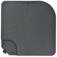 Ombrellone da Esterni con Base Portatile Grigio Talpa cod mxl 17214