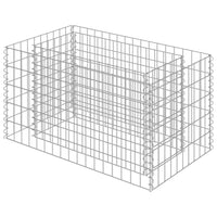 Gabbione Letto Rialzato in Acciaio Zincato 90x50x50 cm cod mxl 49060