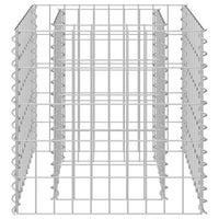 Gabbione Letto Rialzato in Acciaio Zincato 50x50x50 cm cod mxl 67390